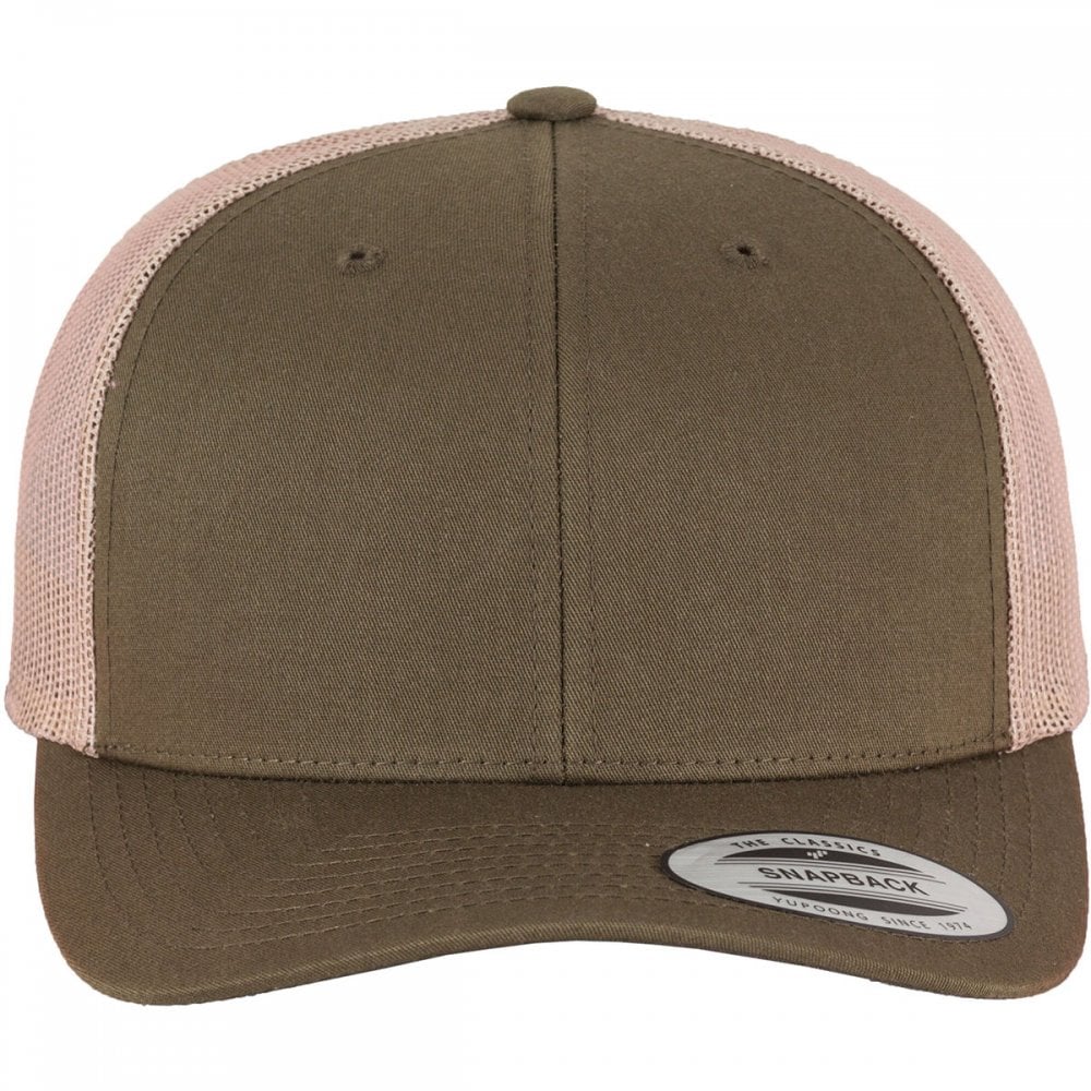6606T Retro Trucker Two Tone Cap