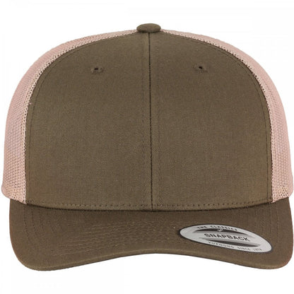 6606T Retro Trucker Two Tone Cap