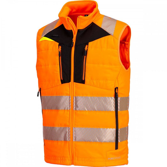 DX479 DX4 Hi-Vis Hybrid Baffle Bodywarmer