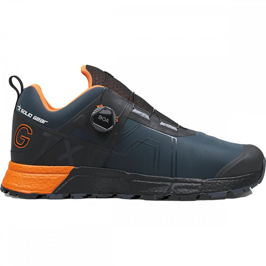 SG16004 Solid Gear GORE-TEX Non Safety Bound GTX Low O6 Occupational Shoe UK11 - EU46 - US12 Blue/Orange *One Size Only - Outlet Store*