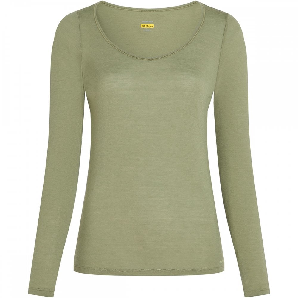 Womens Merino 150 Siren Long Sleeve Sweetheart T-shirt