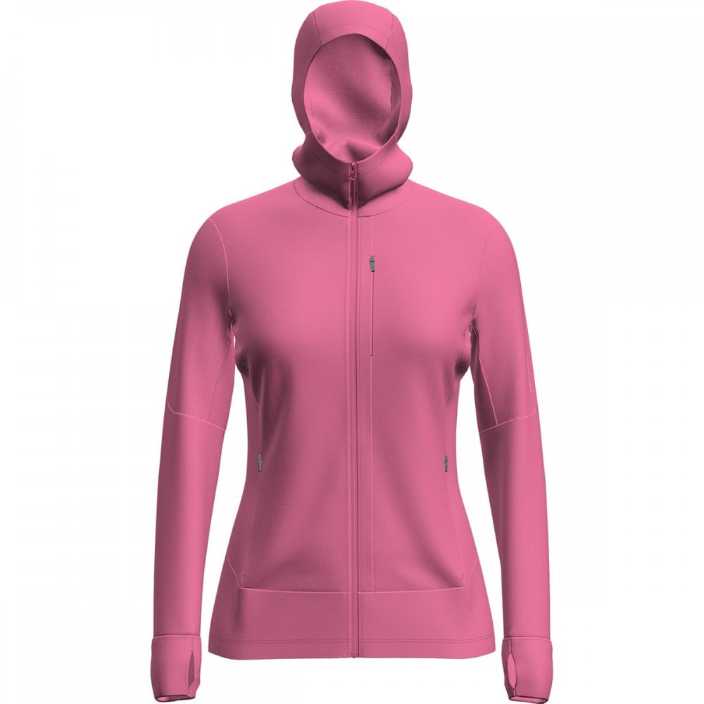 Womens Merino 260 Quantum Long Sleeve Zip Hoodie