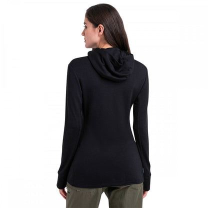 Womens Merino 260 Quantum Long Sleeve Zip Hoodie