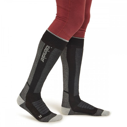 Mens Merino Ski+ Medium Over The Calf Socks