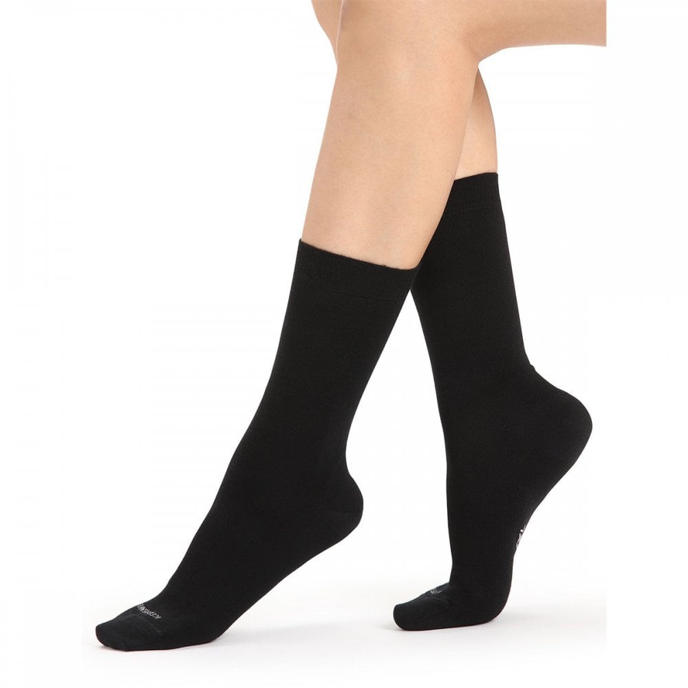 Womens Merino Lifestyle Fine Gauge Crew Socks