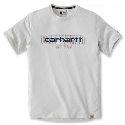 106653 Carhartt Force Relaxed Fit Midweight Short-Sleeve Logo Graphic T-Shirt