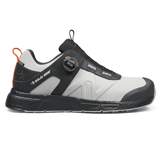 Solid Gear SG76015 Revolution 2 Mono Low Safety Shoe UK11 - EU46 - US12 White/Black *One Size Only - Outlet Store*