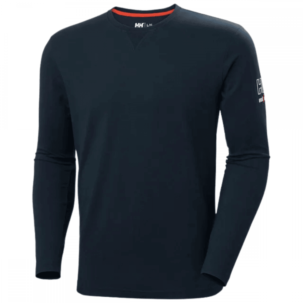 79242 Kensington Longsleeve T-Shirt Navy L *One Size Only - Outlet Store*