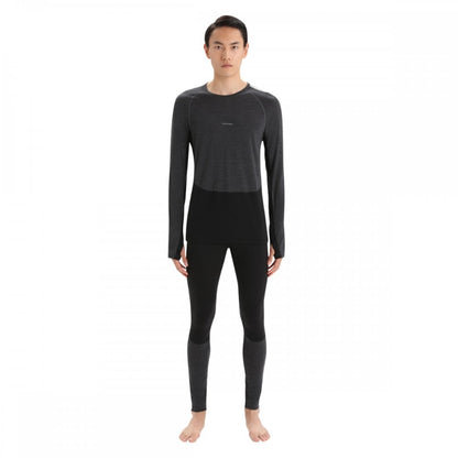 Mens 125 ZoneKnit™ Long Sleeve Crewe Thermal Top