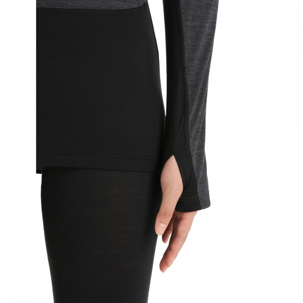 Womens 125 ZoneKnit™ Long Sleeve Crewe Thermal Top
