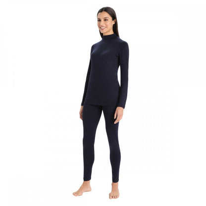 Womens Merino 260 Tech Long Sleeve Turtleneck Thermal Top
