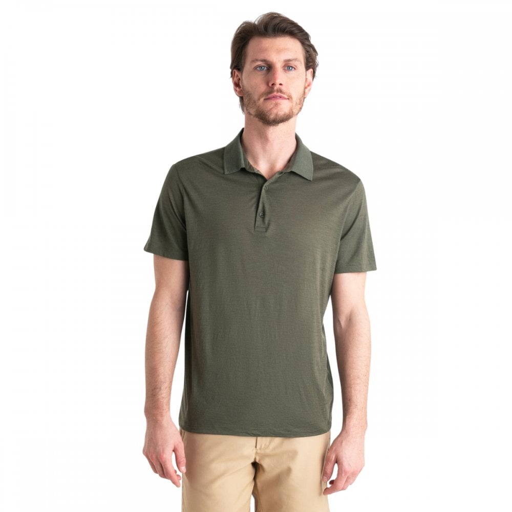 Mens Merino 150 Tech Lite Short Sleeve Polo