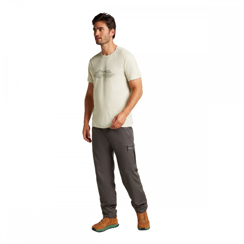Mens Merino 150 Tech Lite Short Sleeve T-Shirt Pukaki Reflected