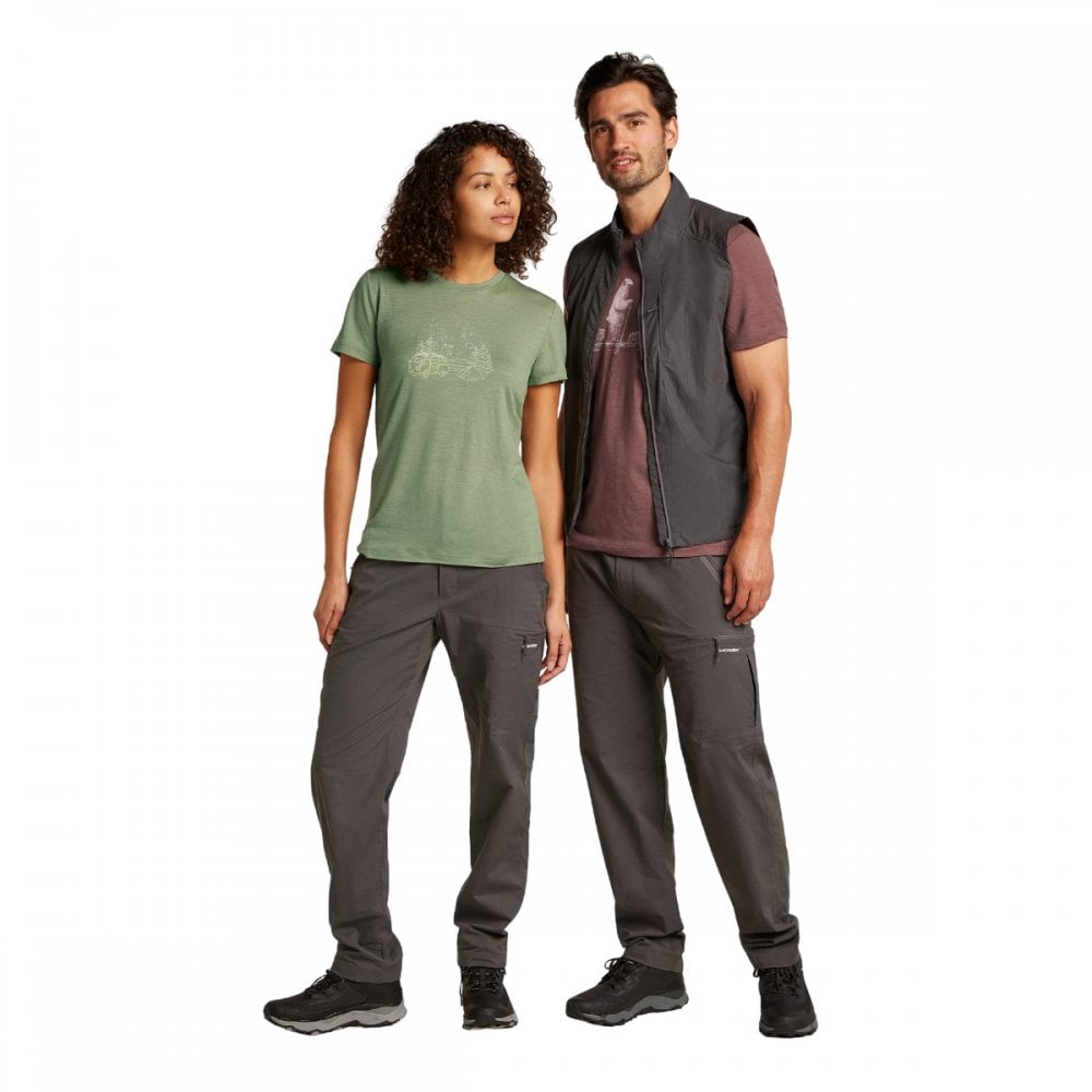 Mens Merino 150 Tech Lite Short Sleeve T-Shirt Polar Paddle