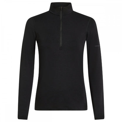 Womens Merino Blend Core Heavyweight Long Sleeve Half Zip Thermal Top