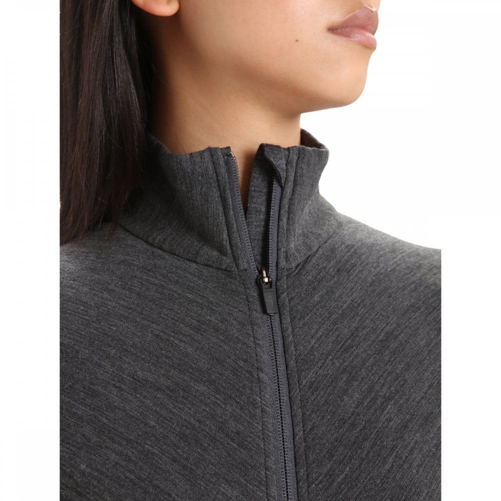Womens Descender Long Sleeve Zip Jacket
