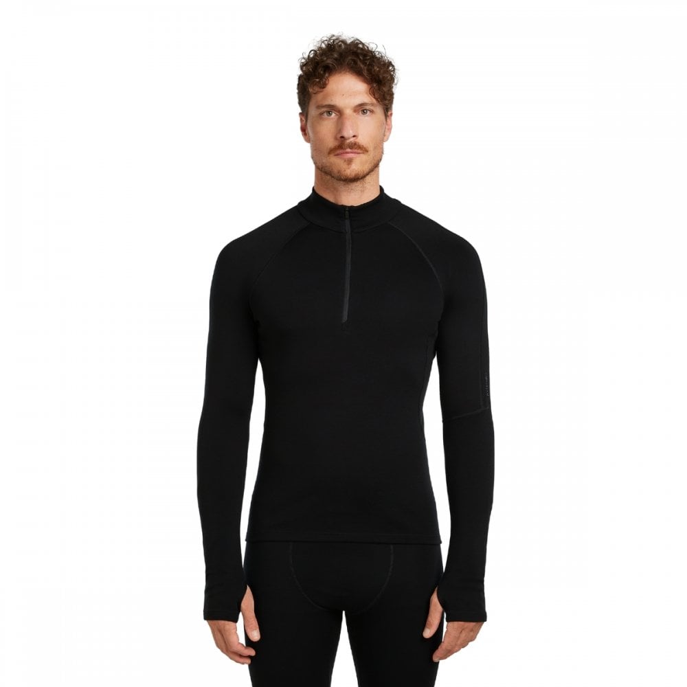 Mens 300 MerinoFine™ Polar Long Sleeve Half Zip Thermal Top
