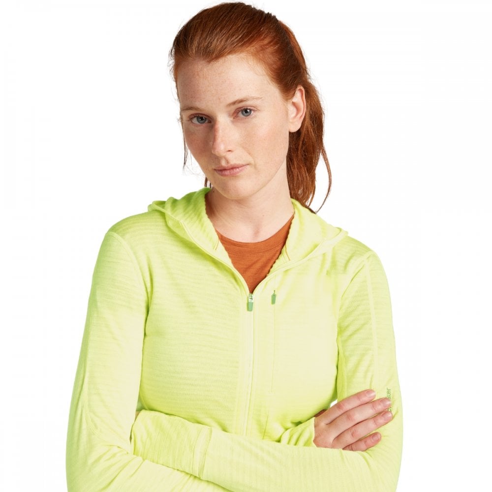 Womens Merino Blend 200 Realfleece™ Descender Long Sleeve Zip Hoodie