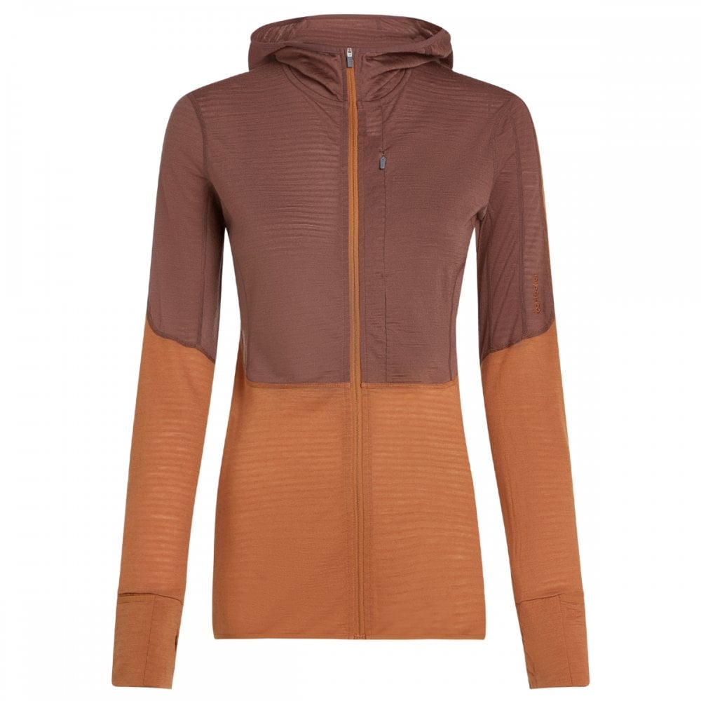 Womens Merino Blend 200 Realfleece™ Descender Long Sleeve Zip Hoodie