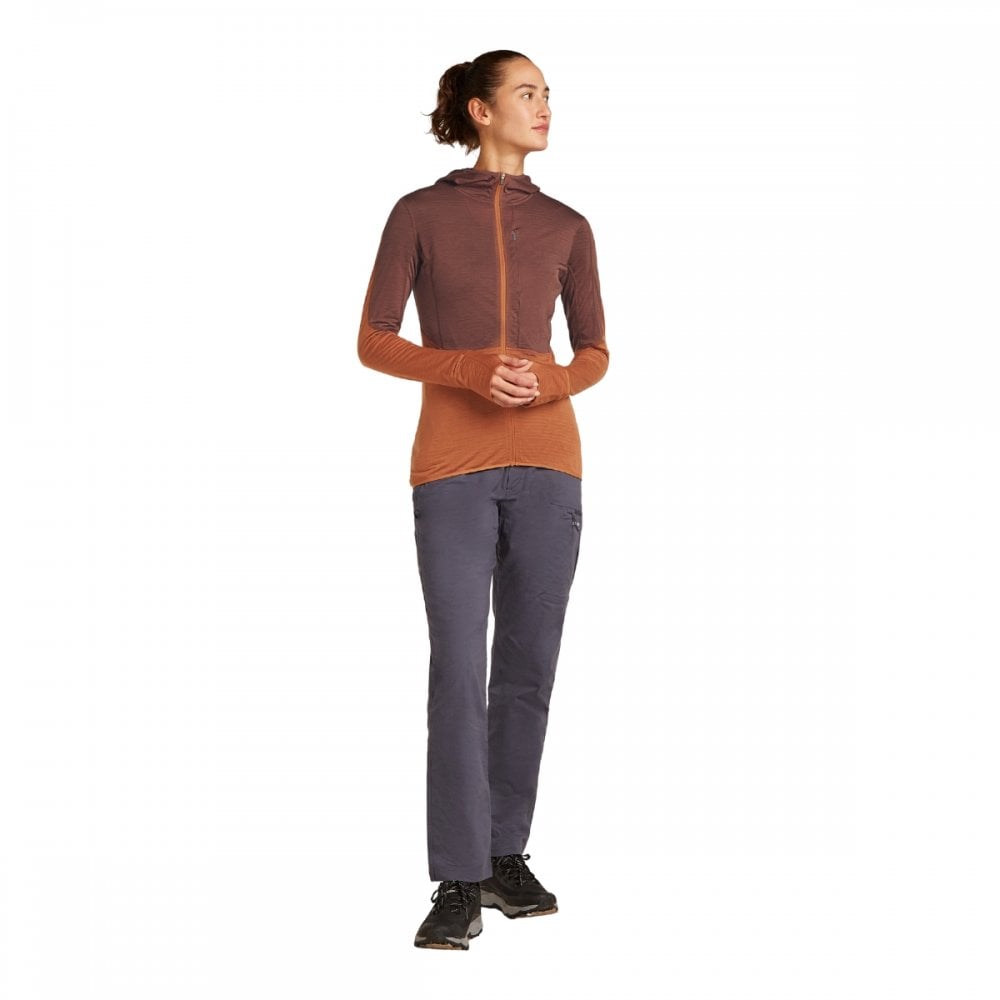 Womens Merino Blend 200 Realfleece™ Descender Long Sleeve Zip Hoodie
