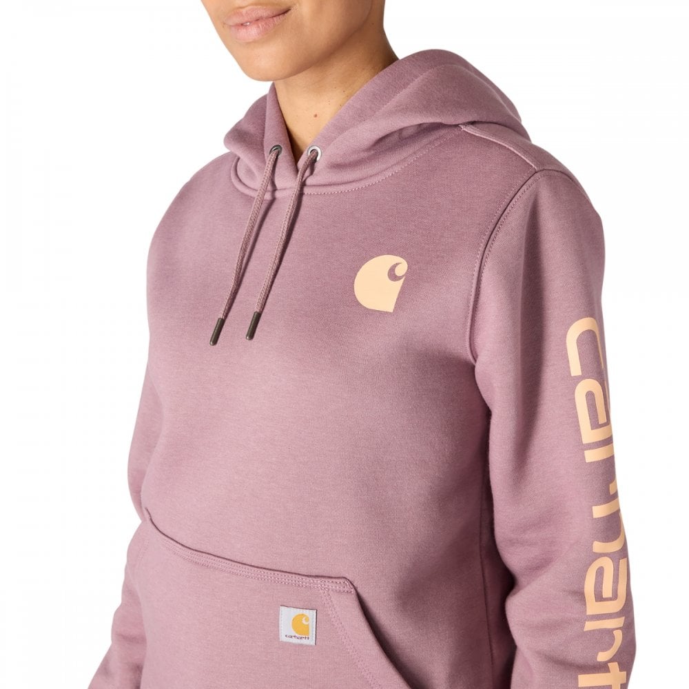 102791 Relaxed Fit Midweight Logo Sleeve Graphic Sweatshirt