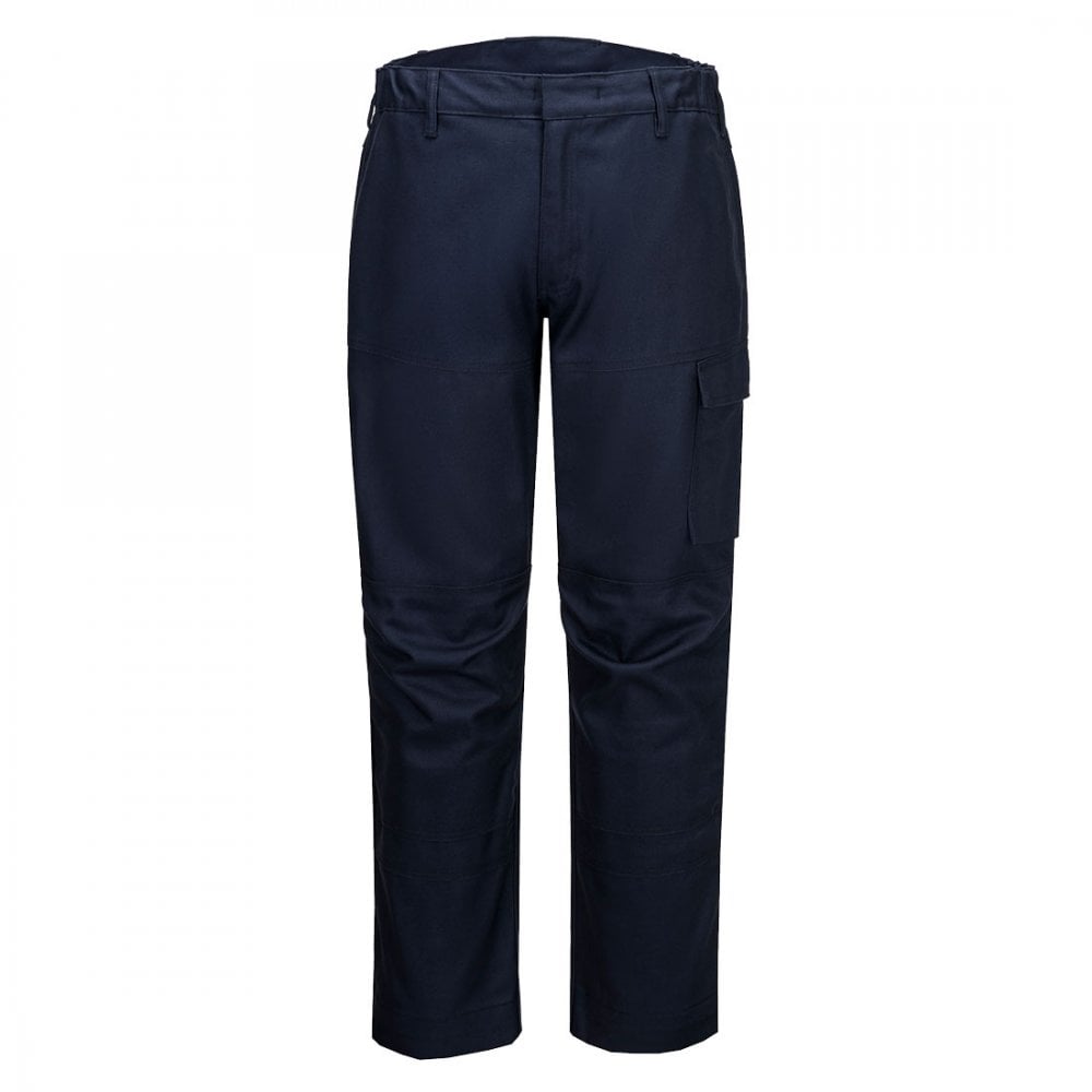 FR454  Bizflame Industry FR Trousers Navy 31" 34" *One Size Only - Outlet Store*