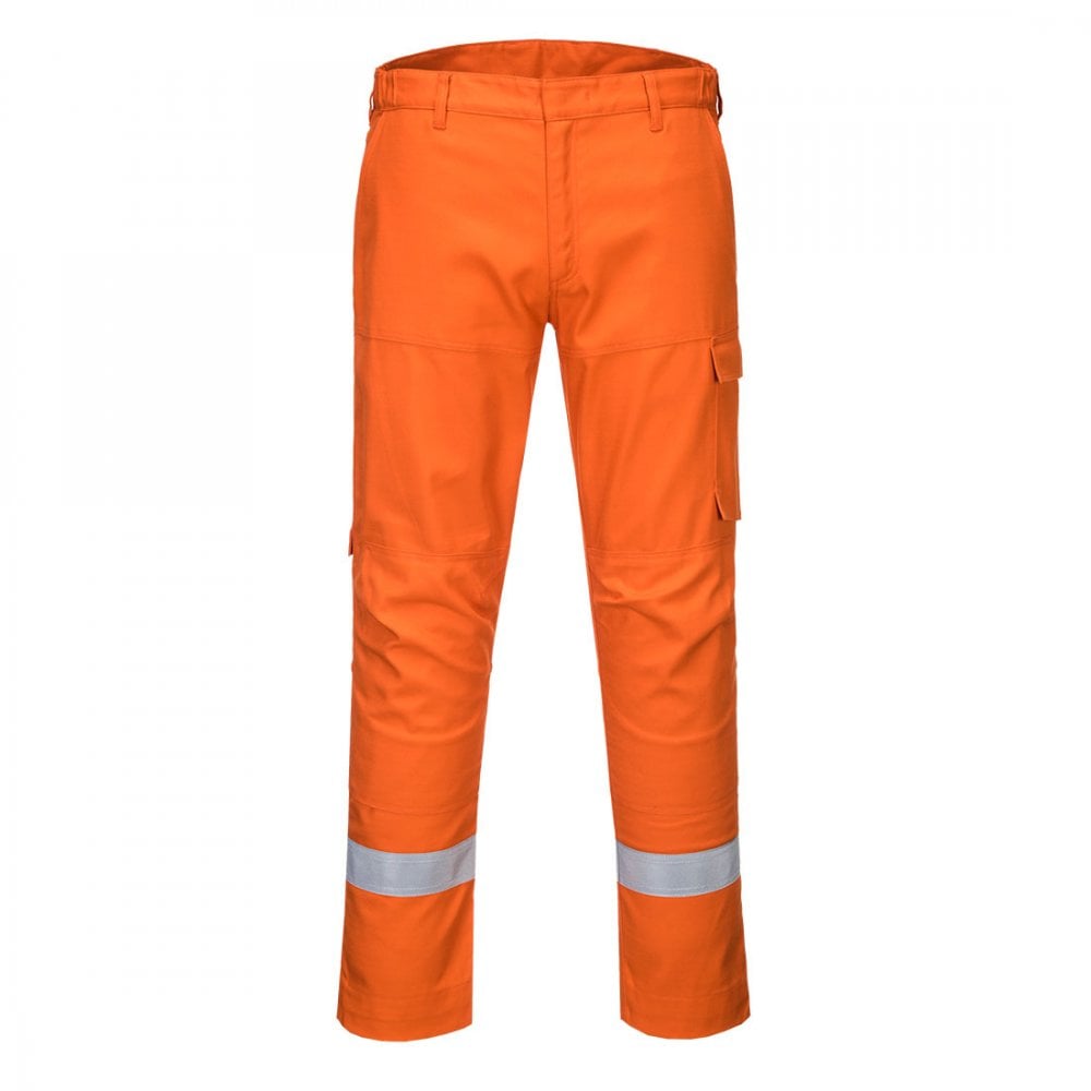 FR66 Bizflame Industry FR Trousers Orange 31" 34" *One Size Only - Outlet Store*